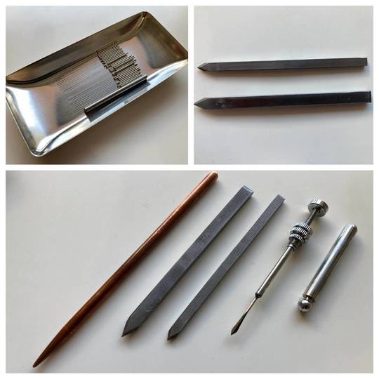 打鍼セット(銀てい鍼 ・木槌) イトウメディカル 打鍼セット ショップ イトウメディカル 打鍼セット(銀てい鍼 ・木槌